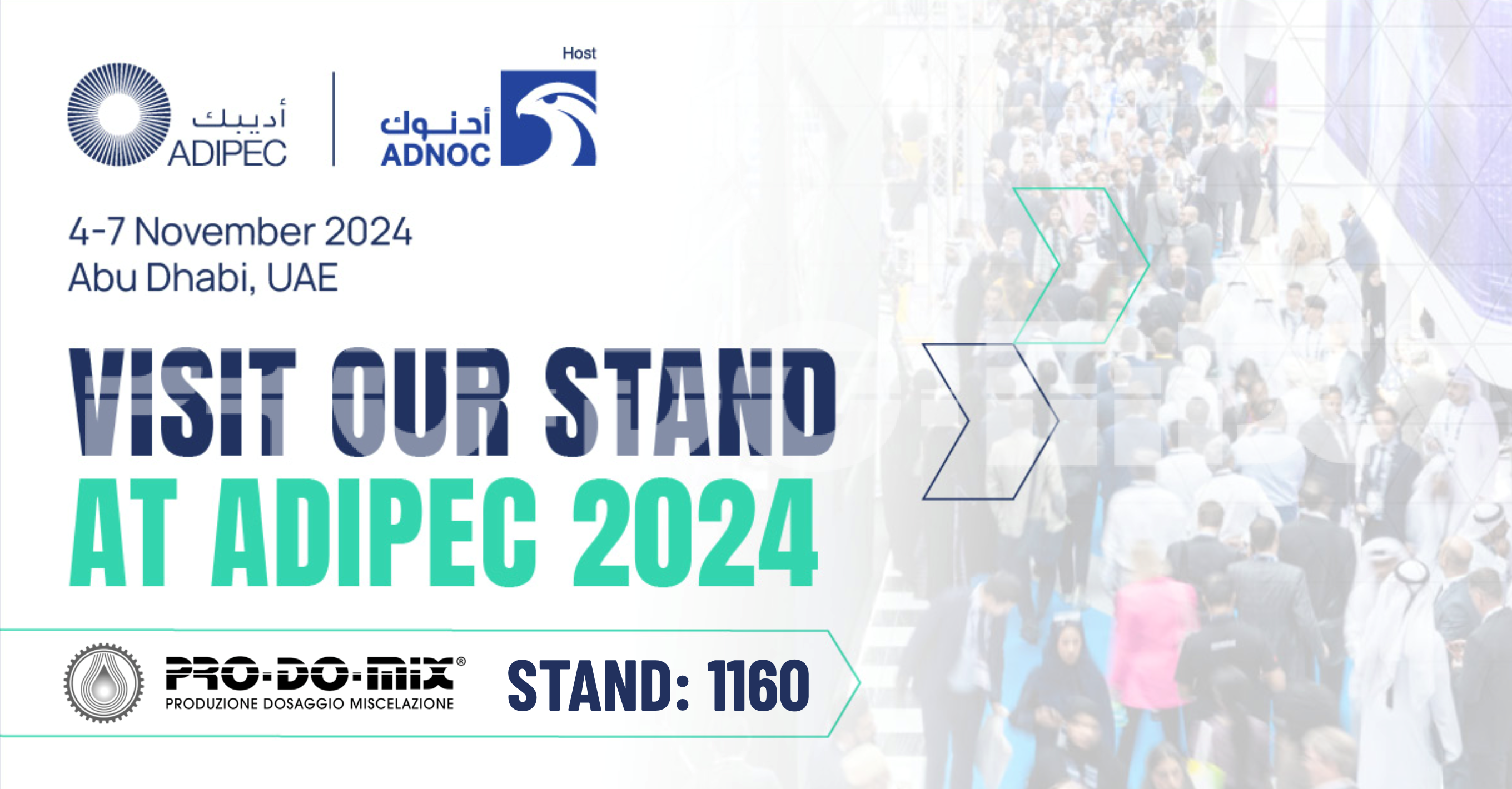 PRO-DO-MIX<sup>®</sup> at ADIPEC 2024: Expertise and Innovation for the Oil & Gas Sector